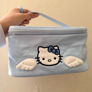 Hello Kitty Light Blue Quilted Kids Bag